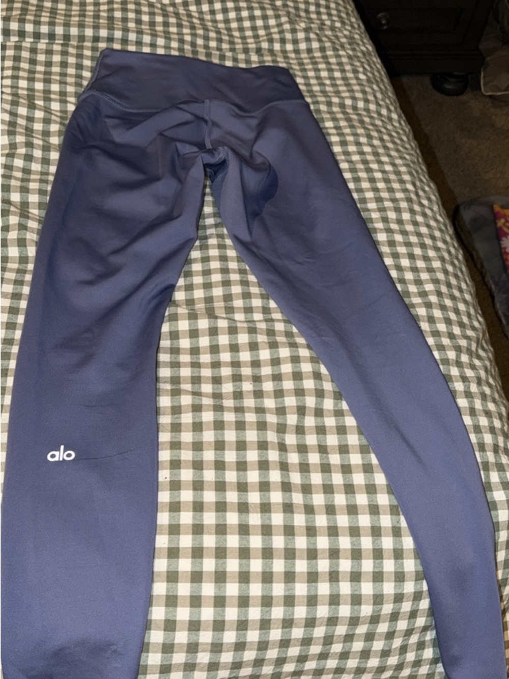 Alo Women’s Purple Leggings - High-Waist Performance Bottoms